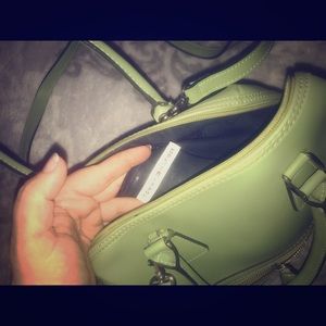 Tommy Hilfiger small tote bag soft green